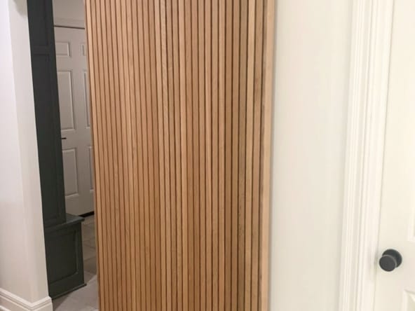 Modern Slat Door
